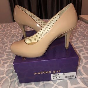 Madden Girl nude heels